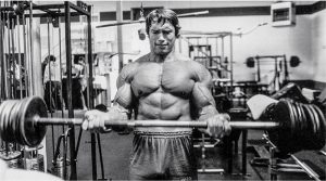 Arnold Schwarzenegger Bicep Curls